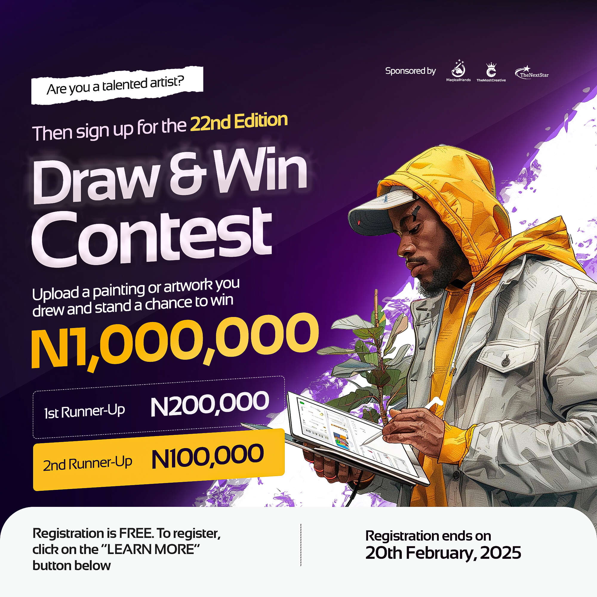 Home Competitions 22nd Edition - Draw and Win